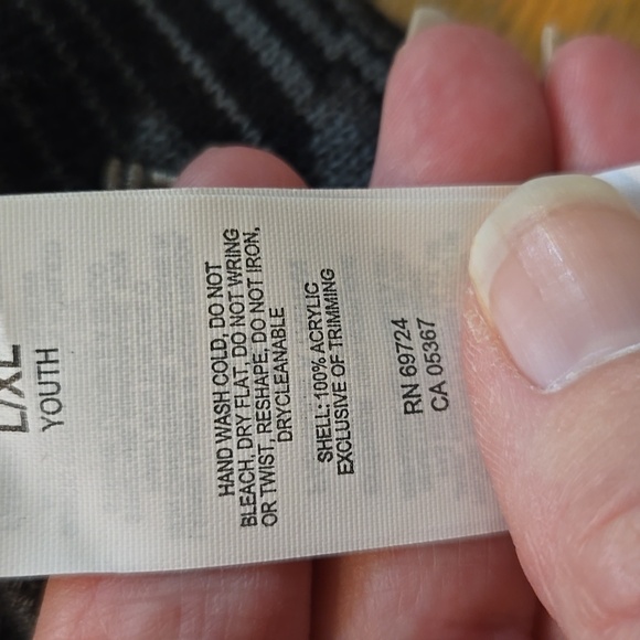 Columbia Youth Urbanization Mix Reversible Beanie Geo Line L/XL - Picture 6 of 7